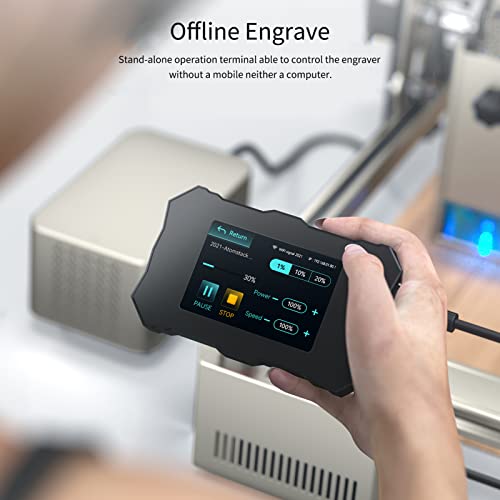 ATOMSTACK S20 Pro Máquina de Corte de Gravação a Laser Potência a Laser 20W 400x400mm Área de Gravaç