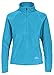 Trespass Shiner – Felpa in micropile, donna, Blu (Bermuda), Large