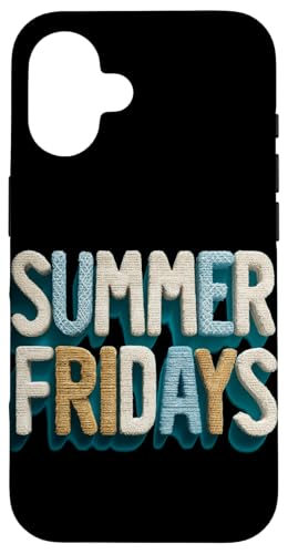 Fun Summer Fridays Costume Case for iPhone 16