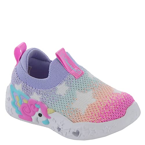 Skechers Girl's Unicorn Charmer-Lil Sherber Sneaker