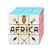 Africa Fancy Text Totem Signs Magic Cube Puzzle 3x3 Toy Game Play