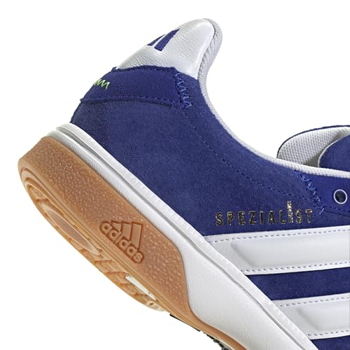 adidas Performance Spezialist IN Weiß blauweissgelb, 39 1/3 Herren – Ansicht 5