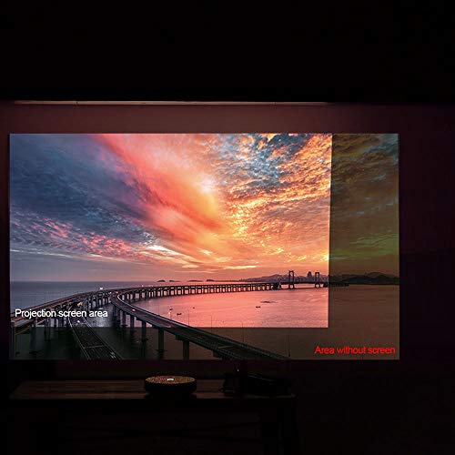 Pantalla de proyección gris 84 pulgadas sin marco miniatura 4