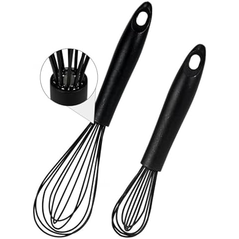 BYCIES Silicone Whisks Set for Cooking Cover