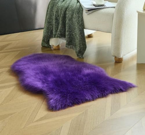 Image of VRB Dec 1 Mtr 60inch Fur White Cloth for Decoration,Baby Photoshoot Props Cloth for Decoration,Parties,Costumes, Gift Packing,Party Decor,Backdrop for Wedding mandap,Pooja (Purple, 1 Mtr)