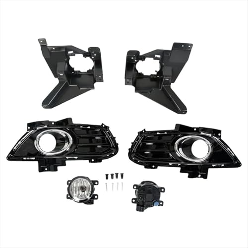 Kit phares antibrouillard avant 4F9Z15200A et grille pour pare-chocs Ford Fusion