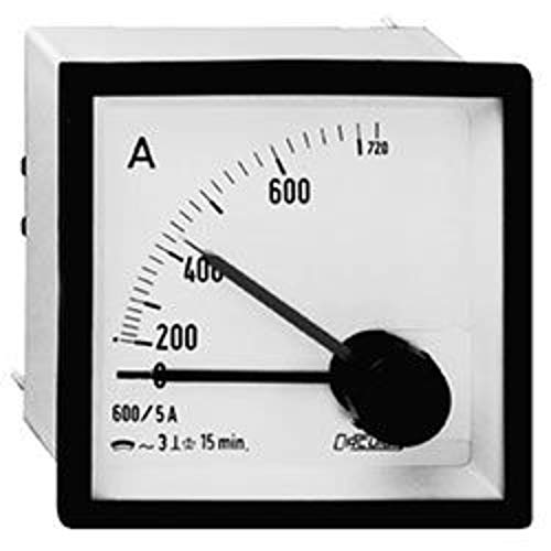 circutor MC – Amperemeter maximetro Rauchgasthermometer 120 halbrund 96.../5 A