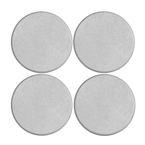 Fullkominn 珪藻土 コースター 珪藻土コースター コースター 4枚 セット 吸水コースター 吸水 速乾 大きめ 吸水性 消臭 防臭 防カビ 防ダニ 珪藻土トレー 石鹸置き コップ敷き ドリンクコースター 冷たい飲み物 グラス置き 断熱 キッチン