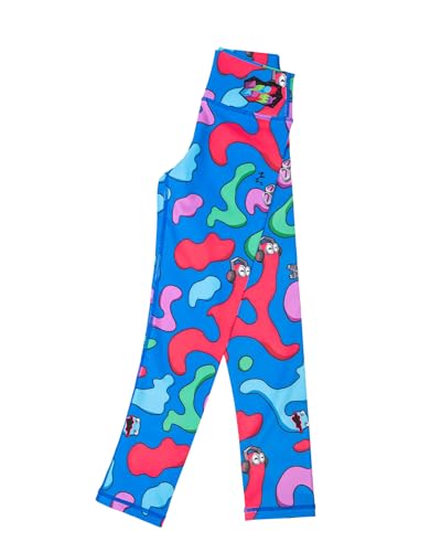 A FOR ADLEY Custom Pant Leggings, Designed by Adley for Her Fans, Using Her Favorite Colors and Characters.3