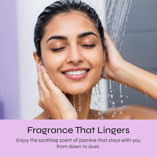 Godrej No.1 Jasmine Soap (100g), Pack of 4 - High TFM (Grade 1 Soap), Long-Lasting Fragrance