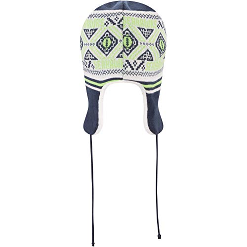 New Era Chapeau D'hiver Festive Trapper Seattle Seahawks - vue 7