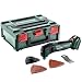 Produktbild Metabo PowerMaxx MT 12 Akku-Multitool 12V in metaBOX 145 (Tauchsägeblatt, Dreieckschleifplatte, Haftschleifblätter, ohne Akkupack + Ladegerät) # 613089840