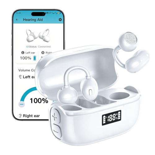 How to Choose the Right Hearing Aids in Abilene TX 7 FLYSOUND Rechargeable Bluetooth OTC AI Hearing Aids for Seniors, Noise Reduction, Open-Fit Design, All-Day Comfort, Customizable Hearing Profile, APP/Remote Control, 60H Battery with LED Display