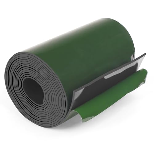 HooTown Adhesive Solid Rubber Strips, Self Neoprene Rubber Sheet Rolls Seal