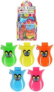 HENBRANDT Pack of 12 Duck Quacker Whistles Great Party Boys and Girls Loot Bag Fillers