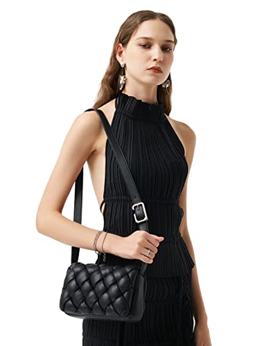 Jw Pei Maze Bags Women Crossbody (Black) #TOP1