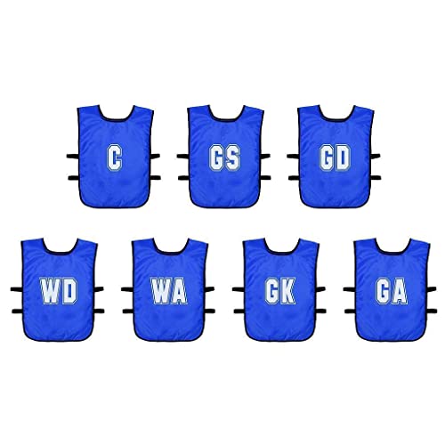 Bavoirs d'entraînement de netball en maille taille unique pour différencier vos équipes