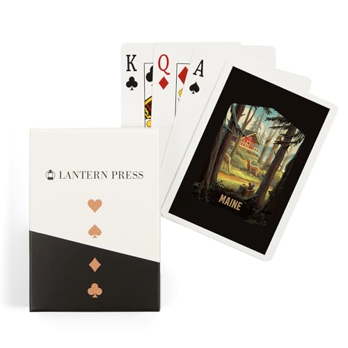Lantern Press Maine, Baraja de póker de 52 cartas