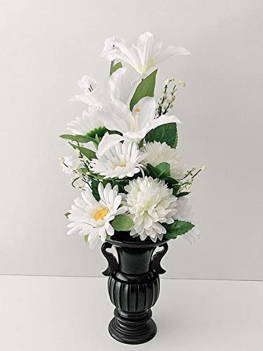 仏壇用 墓用 仏花 造花 ホワイト