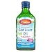 Carlson - Kid's Cod Liver Oil, 550 mg Omega-3s + Vitamins A & D3, Wild Norwegian, Heart, Brain & Immune Support, Bubble Gum, 250 ml