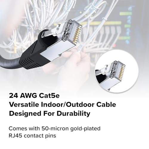 Cable Ethernet Cat 5e 1 ft Azul 6 unidades miniatura 4