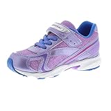Tsukihoshi Girl's Glitz Sneaker, Purple/Royal, 5.5 M US Toddler