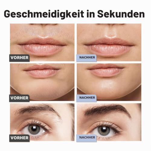 VG VOGCREST Augenbrauen-Gesichtstrimmer 2 in 1 Wiederaufladbare Gesichtshaarentfernung und Augenbrauenrasierer - Gesicht Lippen Körper… – Ansicht 5
