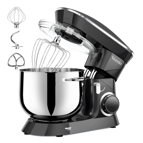Impastatrice Planetaria Vezzio Impastatrice Elettrico 1500W Robot da Cucina 10 Velocità con 8.5...
