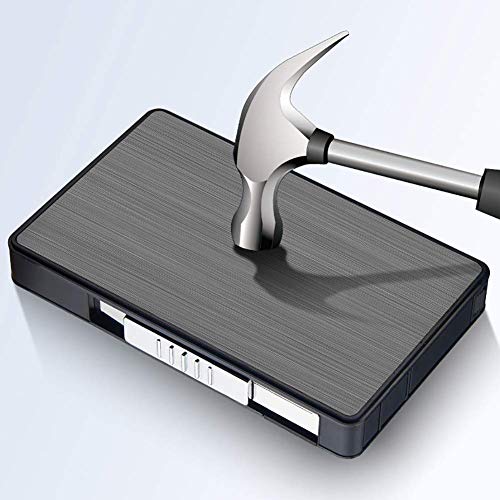 LIANXIAO - Caixa de cigarros, caixa de cigarro com isqueiros, USB Lúcio de charuto recarregável, fla