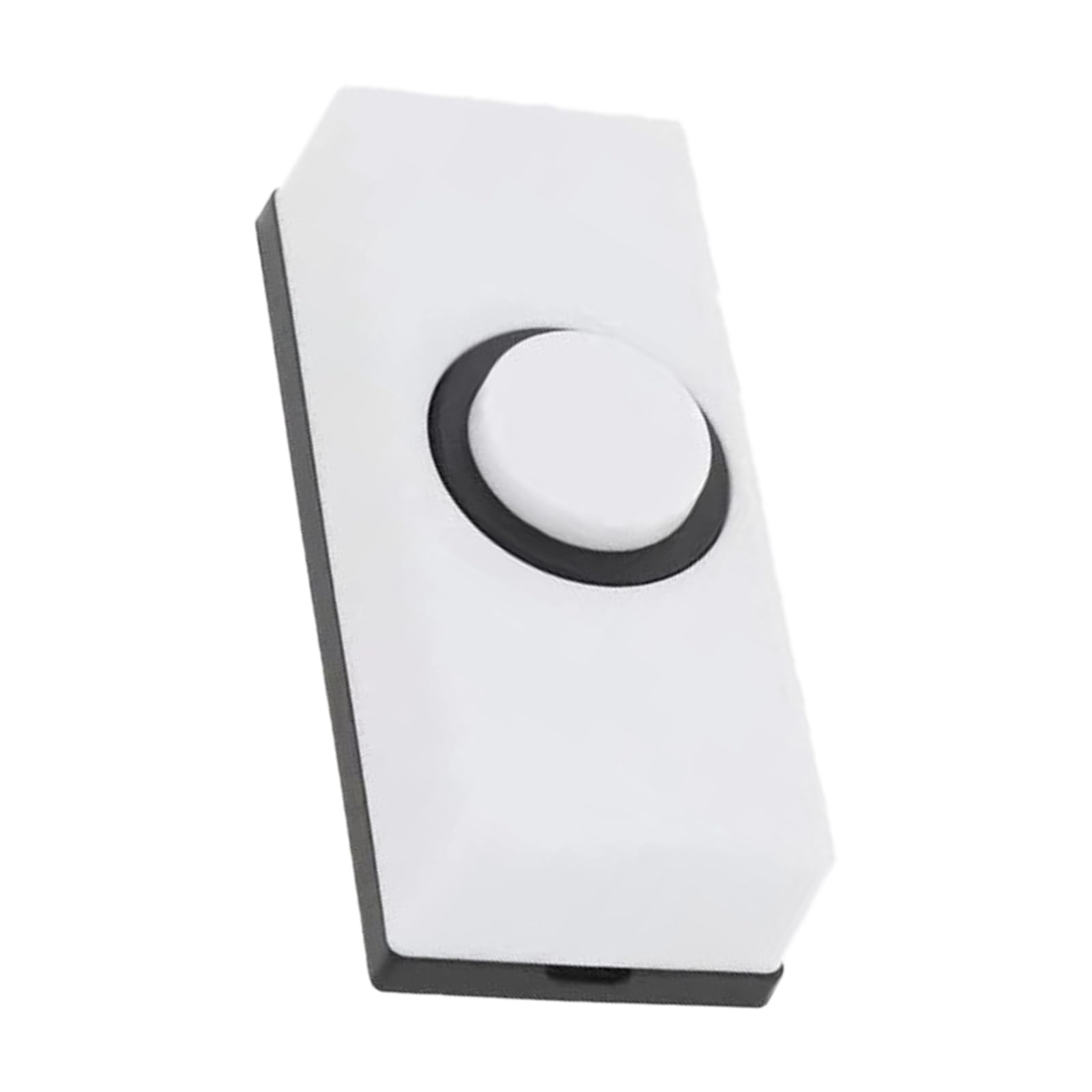 Jojnsha White Wiring Door Bells Push Buttons Wall Mounted Doorbell Switches Lighted Door Bells Button For Most Door Bells Chimes