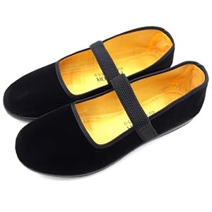 pestor Mary Jane Shoes for Women Ballet Flats Women’s Flat Shoes Ballerina Halloween Black Mary Janes