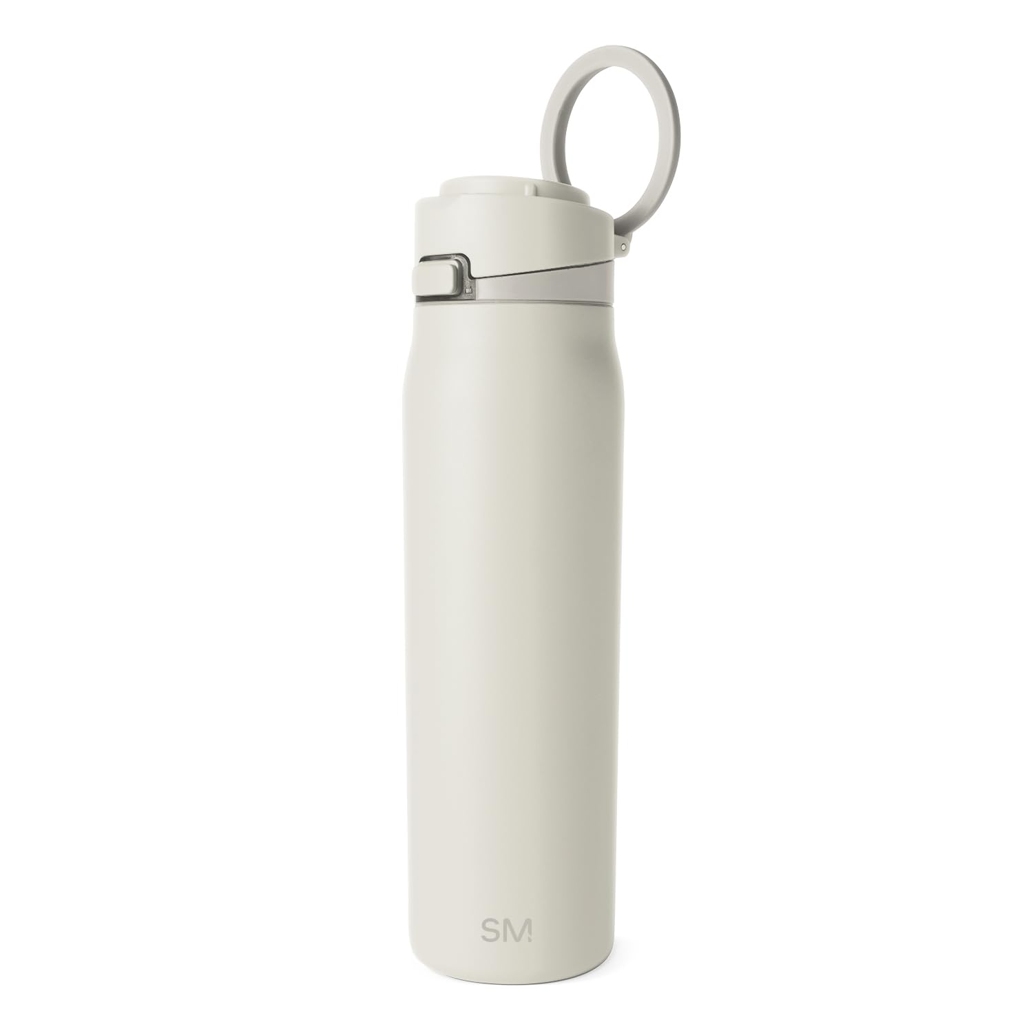 Simple Modern Mesa Loop Water Bottle with Covered Straw and Handle 30oz Cup Holder Friendly Insulated Stainless Steel