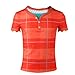 Ralph Breaks Costume Wreck It Ralph Halloween Cosplay Suit Mens Top Shirt XL