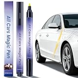 Car Scratch Remover Pen, Magic Car Scratch Removal Pen for All Car Colors, Scratch Repair Pen, Easy DIY Paint Repair Kit, Quick Fix for Wear Swirl Marks And Scuffs, 2PCS