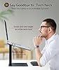 supamir Adjustable Laptop Stand for Desk, DJ Laptop Riser, Standing Desk Converter, Support Working on Computer Sitting/Standing, Compatible with MacBook, Dell, HP and All 13"-16.5" Notebooks, Black #1