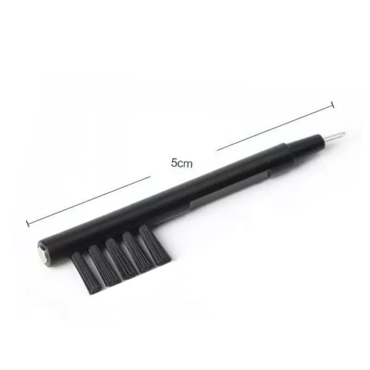 BCOATH Cleaning Tools 5 Pcs U-Shaped Brush Wax Black for Cleaner and Cleaning