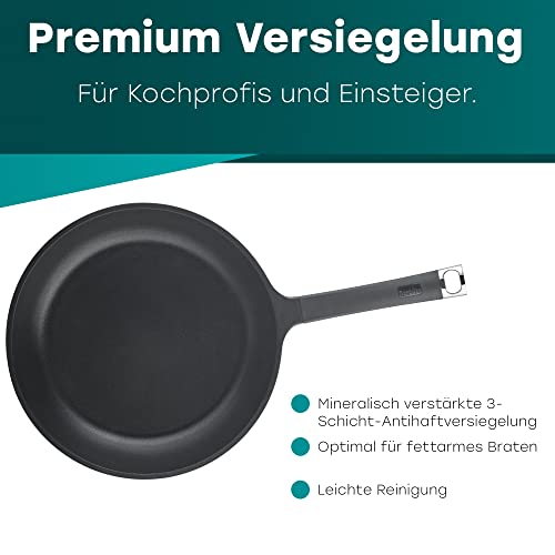 Berndes - Pfanne 24 cm Linie Edition 100 aus Aluminium mit Antihaftbeschichtung A00B200124 4 Berndes - Pfanne 24 cm Linie Edition 100 aus Aluminium mit Antihaftbeschichtung A00B200124