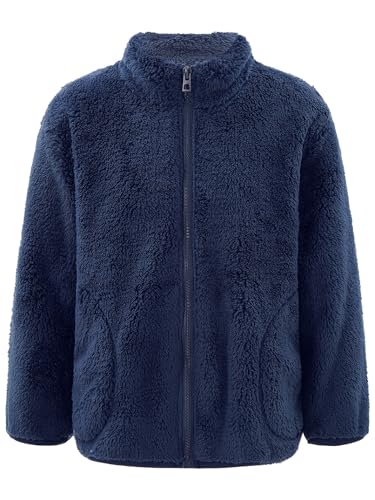 Eandarui Teddy Fleece Jacke Kinder Jungen Mädchen Langarm...