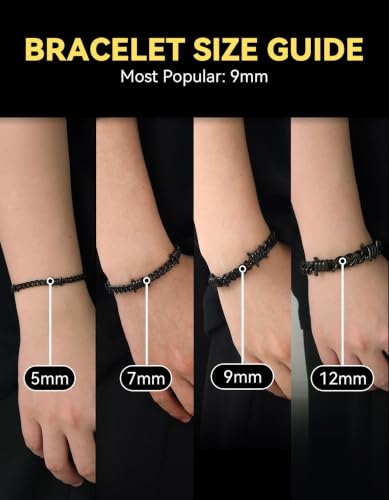 Pulsera Barbed Wire de Acero Inoxidable para Hombre miniatura 6