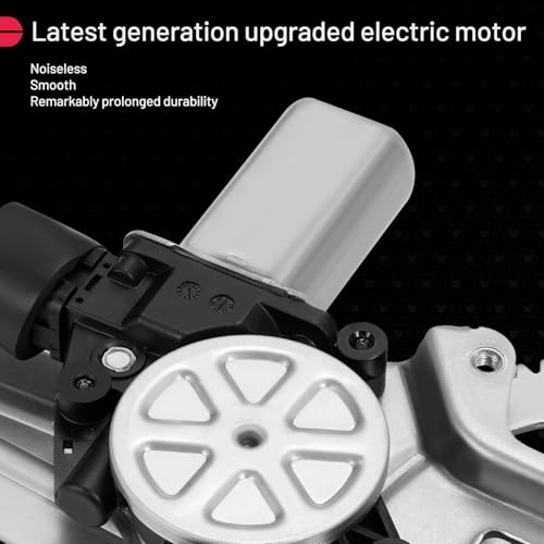 Image of BDFHYK 5743A049 Power Window Regulator with Motor Rear Left Compatible with Mitsubishi Outlander 2007-2012