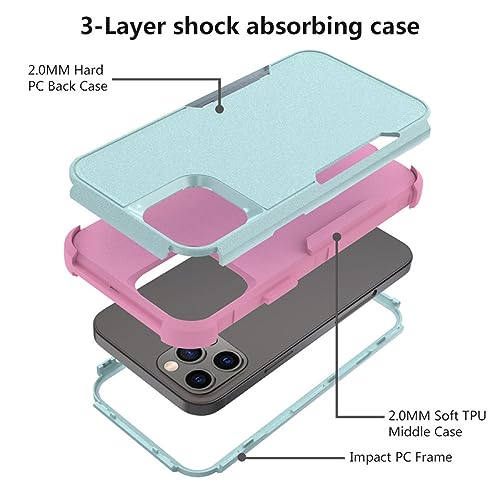 Coque antichoc iPhone 14 Plus bleu idéale pour le sport - 4