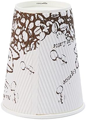 Amazon Basics Ripple Coffee Cups, 355 ml, 120-Pack