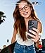 FNTCASE for iPhone 17 Phone Case: Magnetic Translucent Matte [Full Covered Camera Protection] [Screen Protector] Military Grade Shockproof Slim Cover Drop Proof Protective Cases - Black