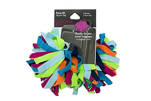Pomchies POM-ID: Itti Bitz (08269) Luggage/Baggage Identification Tags (2-Pack) for Travel Bag Suitcase, Briefcase Quickly Spot Luggage Suitcase