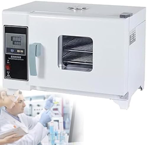 15.6L Electric Vacuum Drying Oven, Intelligent Digital Display, 50-300℃ Lab Forced Air Convection, Constant Temperature Blast Oven for Laboratory Use, High Efficiency