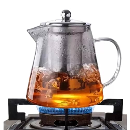 Chaleira Borossilicato Vai ao Fogo com 4 Xicaras