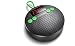 Produktbild Wavemaster MOBI-3 - Tragbarer Bluetooth-Lautsprecher für Unterwegs (360° Klangfeld) mit Radio, Wecker und Freisprechfunktion für mobile Soundquellen, IPX5 Spritzwasserschutz - Anthrazit / Grün
