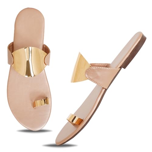 Image of DFR Women Casual Cushioned Flat Slippers Woman