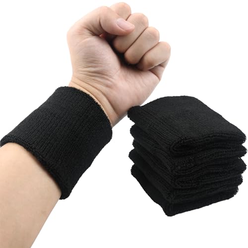 Generic 6 Pack Sweatbands Sports Wristband thumb #5