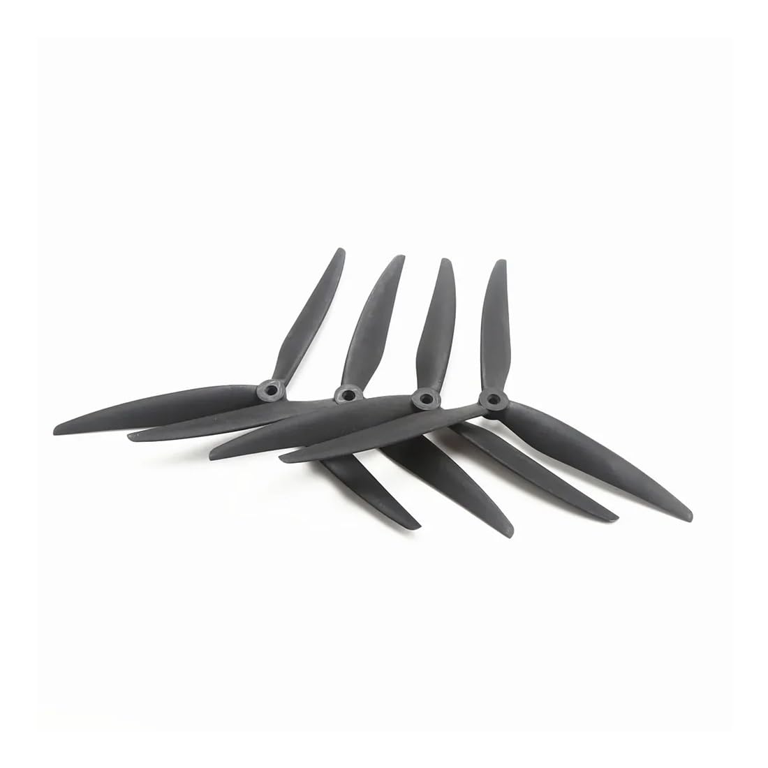 1050 especificaciones 10 pulgadas 10X5X3 componente de hélice 3 aspas fibra vidrio Nylon 5,0mm Agujero del eje unidad potencia for aviones RC 1/2 pares(1050 10inch 2pair)